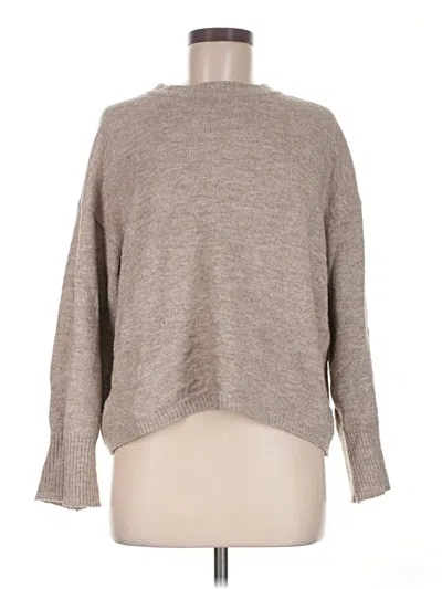 Pre-owned Divided By H&m Pullover Sweater In Tan