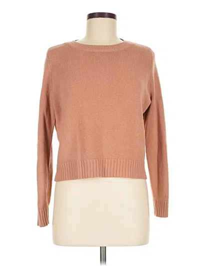 Pre-owned Divided By H&m Pullover Sweater In Tan