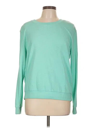 Pre-owned Divided By H&m Pullover Sweater In Teal