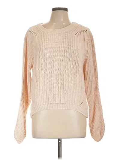 Pre-owned Divided By H&m Pullover Sweater In White