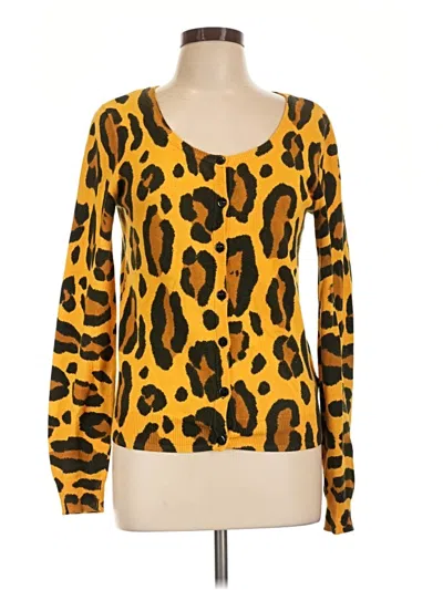 Pre-owned Divided By H&m Pullover Sweater In Yellow
