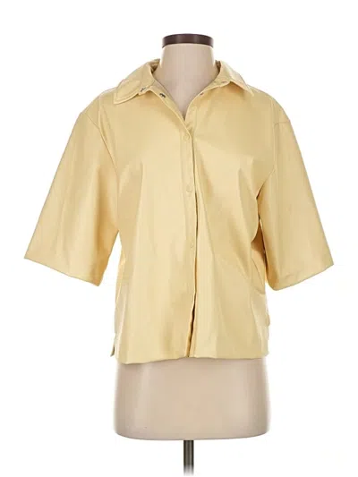 Pre-owned Divided By H&m Raincoat In Gold