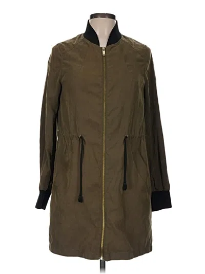 Pre-owned Divided By H&m Raincoat In Green