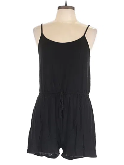 Pre-owned Divided By H&m Romper In Black