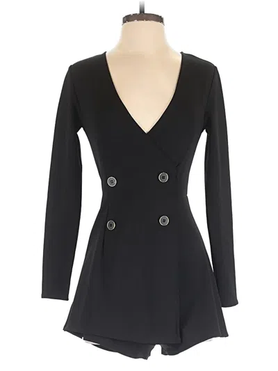 Pre-owned Divided By H&m Romper In Black