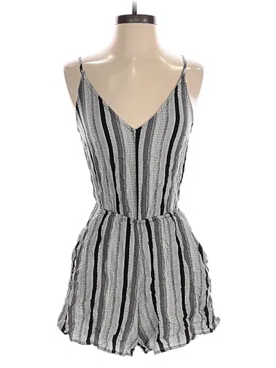 Pre-owned Divided By H&m Romper In Black