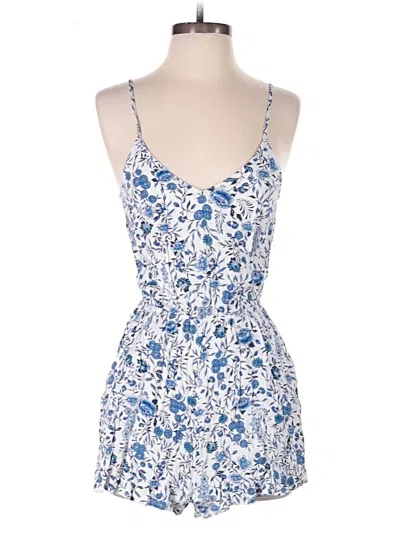 Pre-owned Divided By H&m Romper In Blue