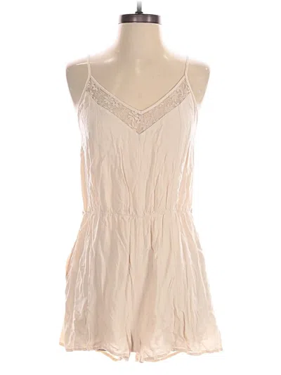 Pre-owned Divided By H&m Romper In White