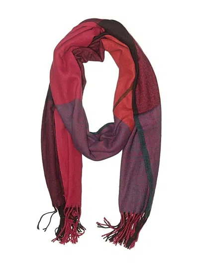 Pre-owned Divided By H&m Scarf In Burgundy