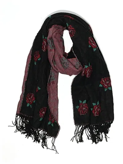 Pre-owned Divided By H&m Scarf In Burgundy