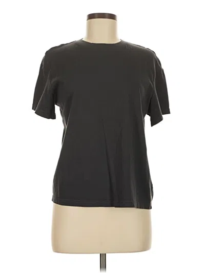 Pre-owned Divided By H&m Short Sleeve T-shirt In Gray
