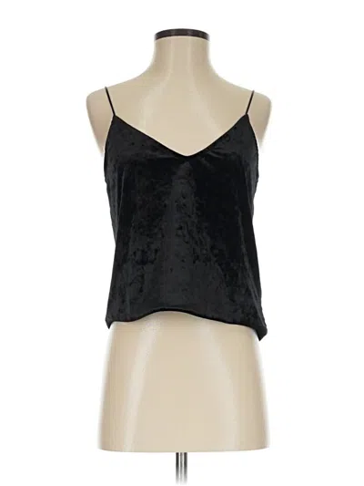 Pre-owned Divided By H&m Sleeveless Blouse In Black