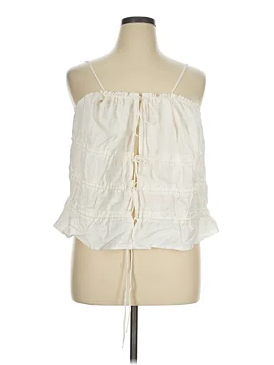 Divided By H&m Sleeveless Blouse In Ivory