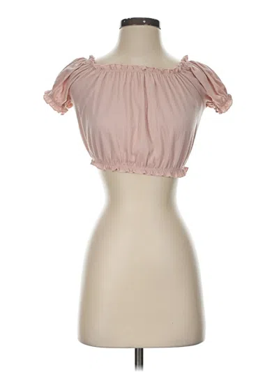 Pre-owned Divided By H&m Sleeveless Blouse In Pink