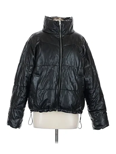Pre-owned Divided By H&m Snow Jacket In Black