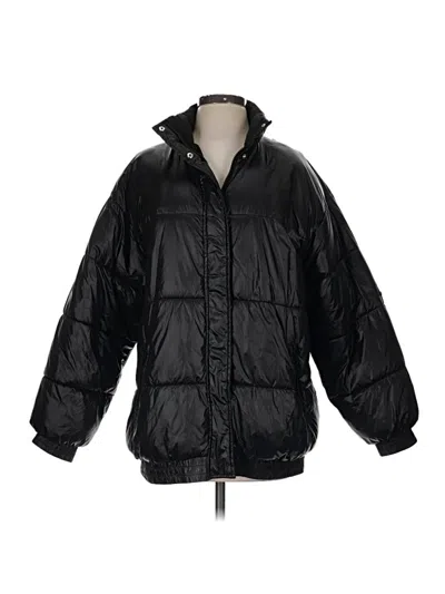 Pre-owned Divided By H&m Snow Jacket In Black