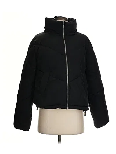 Pre-owned Divided By H&m Snow Jacket In Black