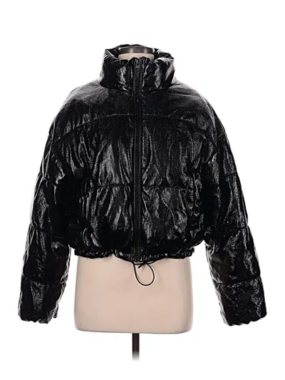Pre-owned Divided By H&m Snow Jacket In Black