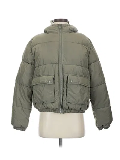Pre-owned Divided By H&m Snow Jacket In Green