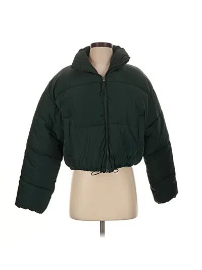 Pre-owned Divided By H&m Snow Jacket In Green
