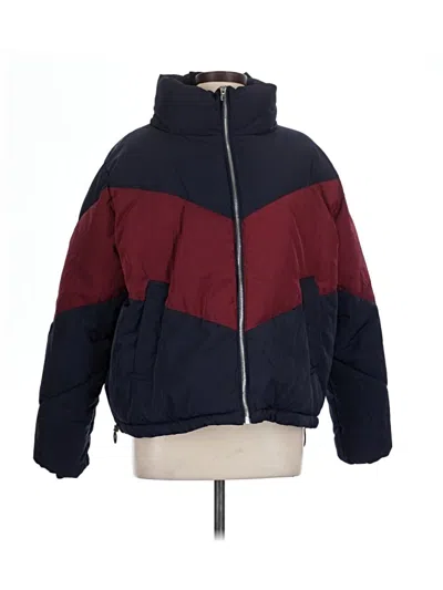 Pre-owned Divided By H&m Snow Jacket In Red
