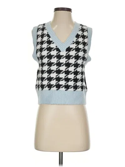 Pre-owned Divided By H&m Sweater Vest In Blue