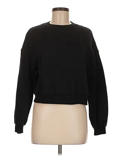 Pre-owned Divided By H&m Sweatshirt In Black