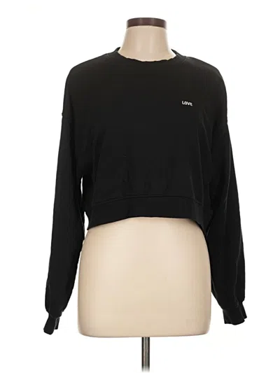Pre-owned Divided By H&m Sweatshirt In Black