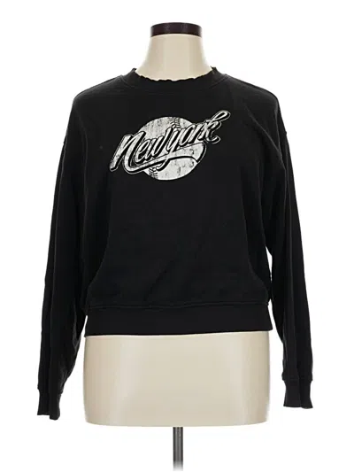 Pre-owned Divided By H&m Sweatshirt In Black