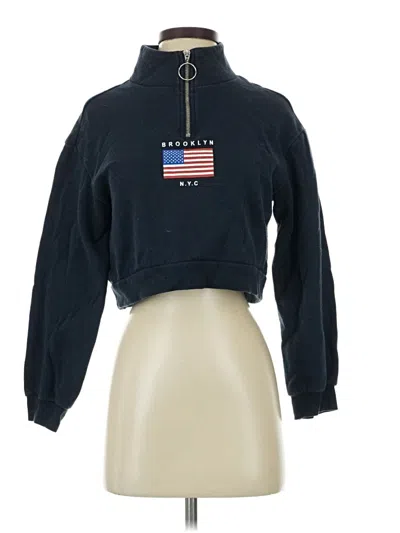 Pre-owned Divided By H&m Sweatshirt In Blue