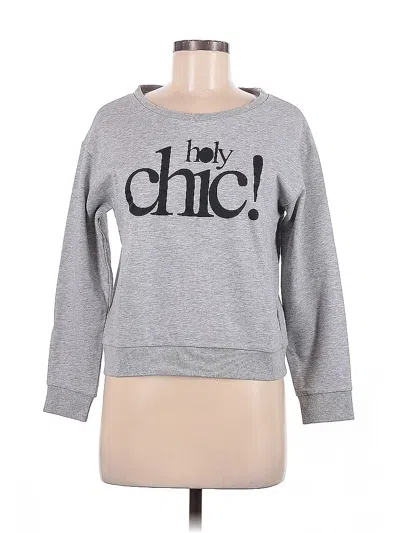 Pre-owned Divided By H&m Sweatshirt In Gray