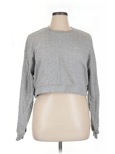 Pre-owned Divided By H&m Sweatshirt In Gray