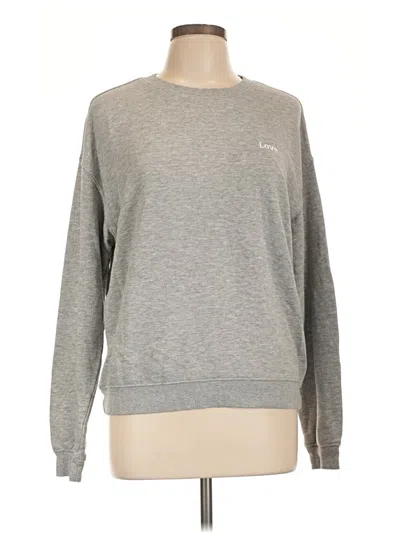 Pre-owned Divided By H&m Sweatshirt In Gray