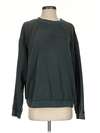 Pre-owned Divided By H&m Sweatshirt In Green