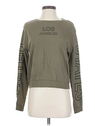 Pre-owned Divided By H&m Sweatshirt In Green