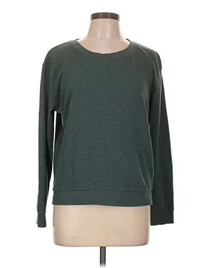 Pre-owned Divided By H&m Sweatshirt In Green