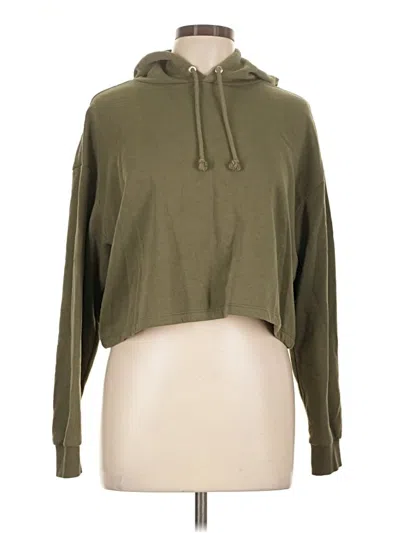 Pre-owned Divided By H&m Sweatshirt In Green