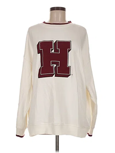 Pre-owned Divided By H&m Sweatshirt In Ivory