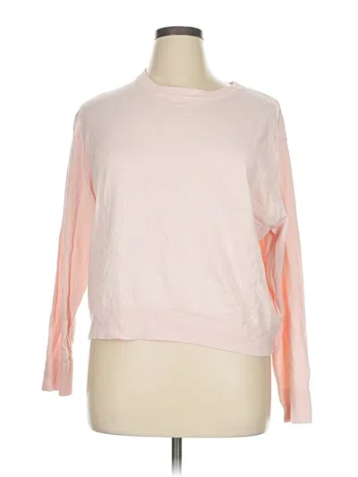 Pre-owned Divided By H&m Sweatshirt In Pink