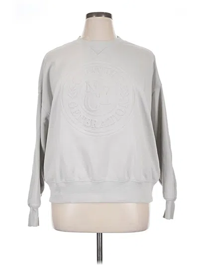 Pre-owned Divided By H&m Sweatshirt In Silver