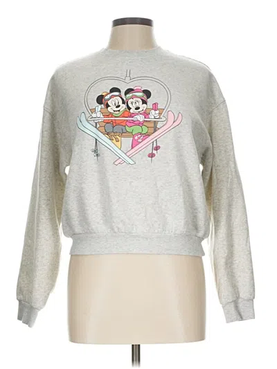Pre-owned Divided By H&m Sweatshirt In Silver