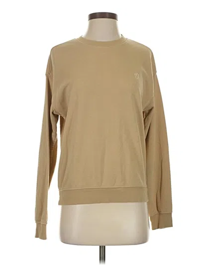 Pre-owned Divided By H&m Sweatshirt In Tan