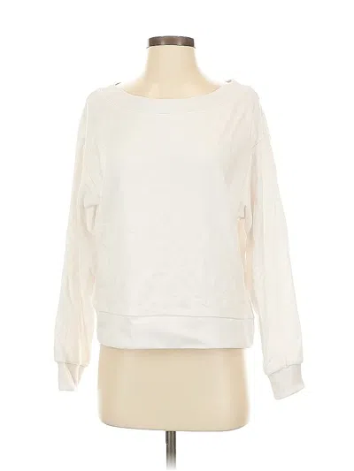 Pre-owned Divided By H&m Sweatshirt In White