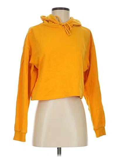Pre-owned Divided By H&m Sweatshirt In Yellow