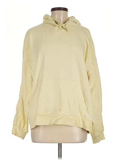 Pre-owned Divided By H&m Sweatshirt In Yellow
