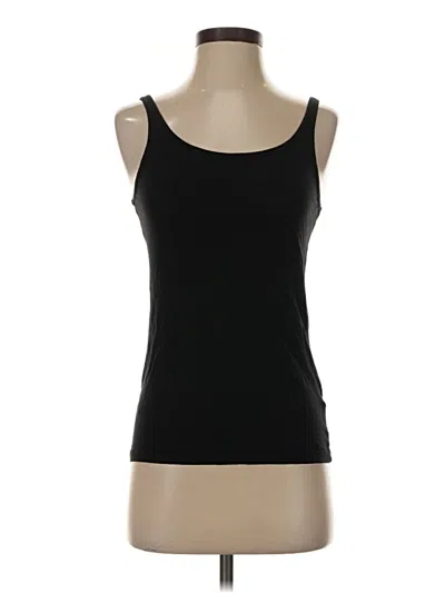Pre-owned Divided By H&m Tank Top Black Strapless Neckline Tops