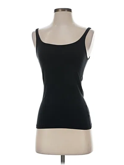 Pre-owned Divided By H&m Tank Top Black Strapless Neckline Tops