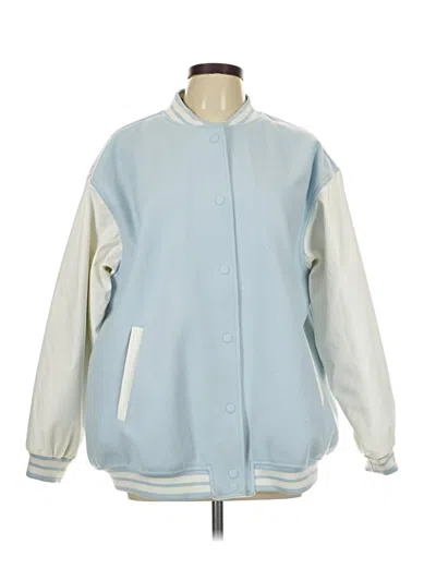 Pre-owned Divided By H&m Track Jacket In Blue
