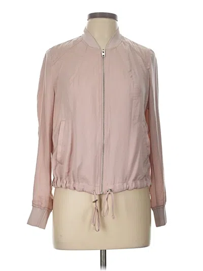 Pre-owned Divided By H&m Track Jacket In Pink