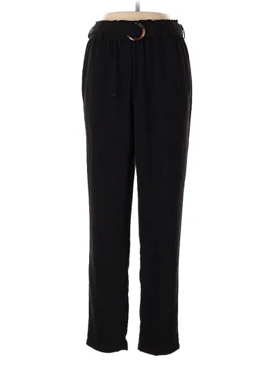 Pre-owned Divided By H&m Track Pants In Black